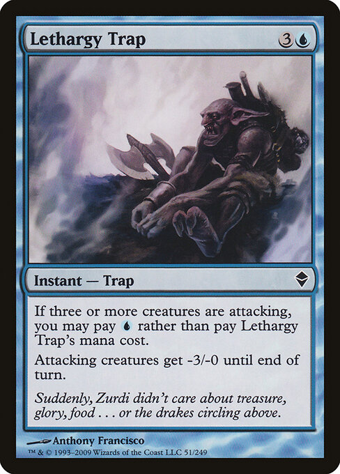 Lethargy Trap — Front