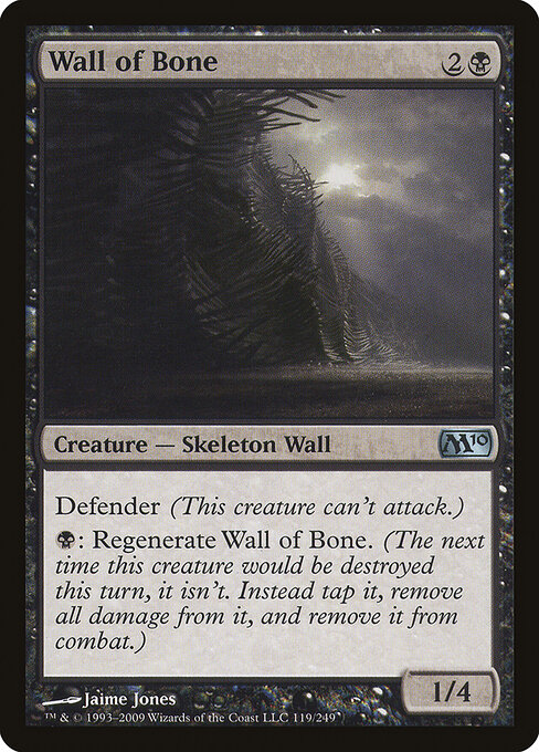 Wall of Bone — Front