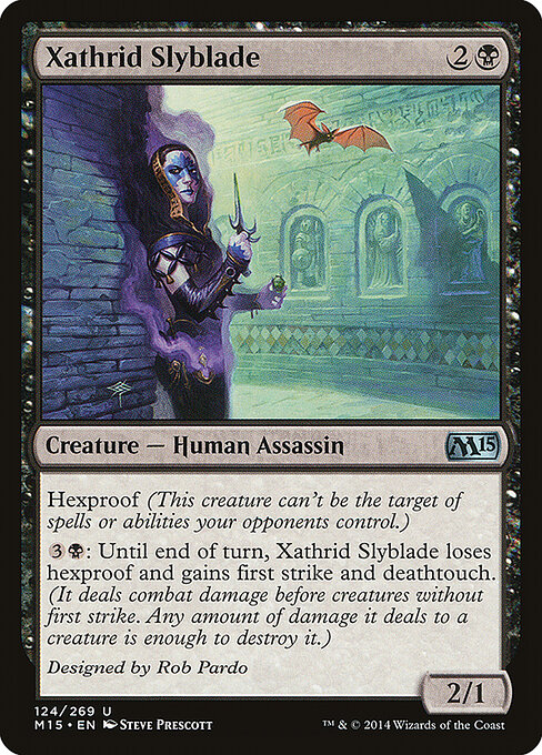 Xathrid Slyblade — Front