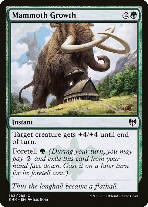 Mammoth Growth — Front
