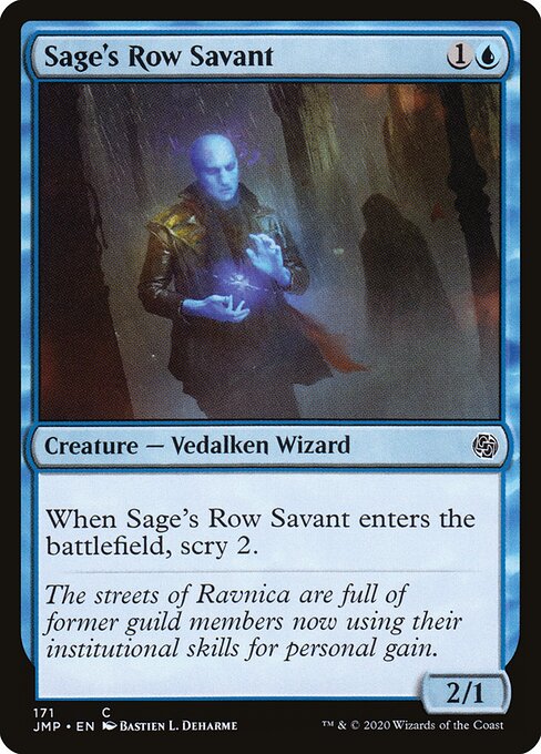Sage's Row Savant — Front