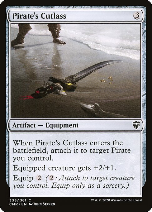 Pirate's Cutlass — Front
