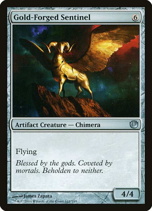 Gold-Forged Sentinel — Front
