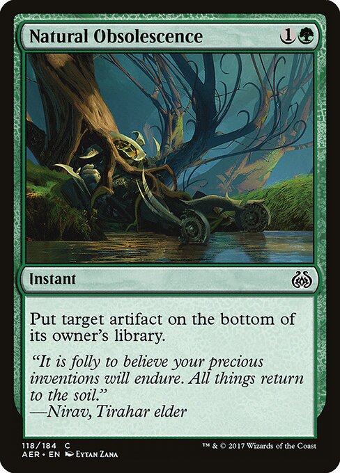 Natural Obsolescence — Front