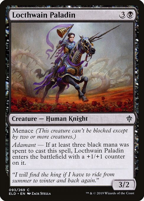 Locthwain Paladin — Front