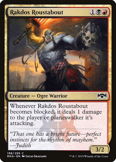 Rakdos Roustabout — Front