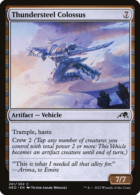 Thundersteel Colossus — Front