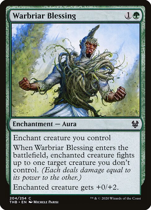 Warbriar Blessing — Front