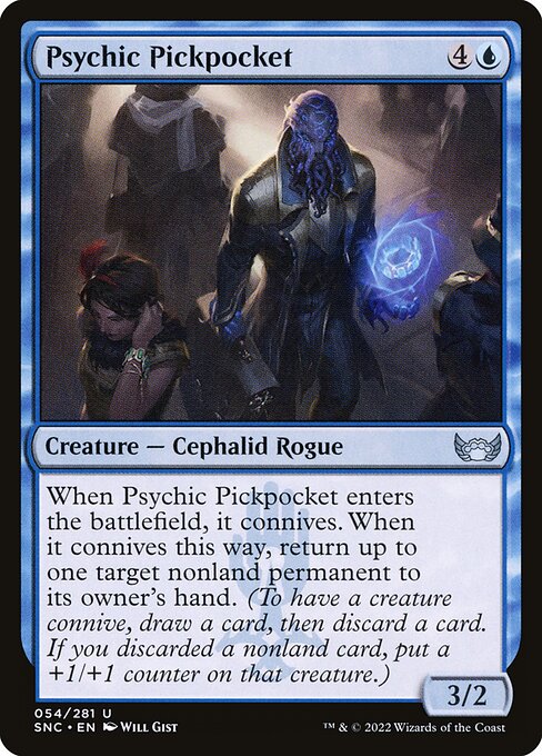Psychic Pickpocket — Front
