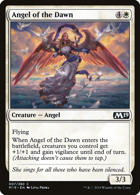 Angel of the Dawn — Front