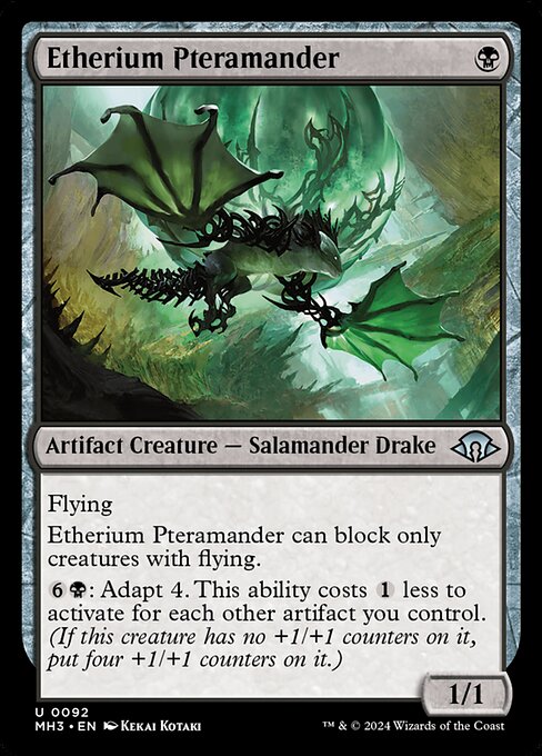 Etherium Pteramander — Front