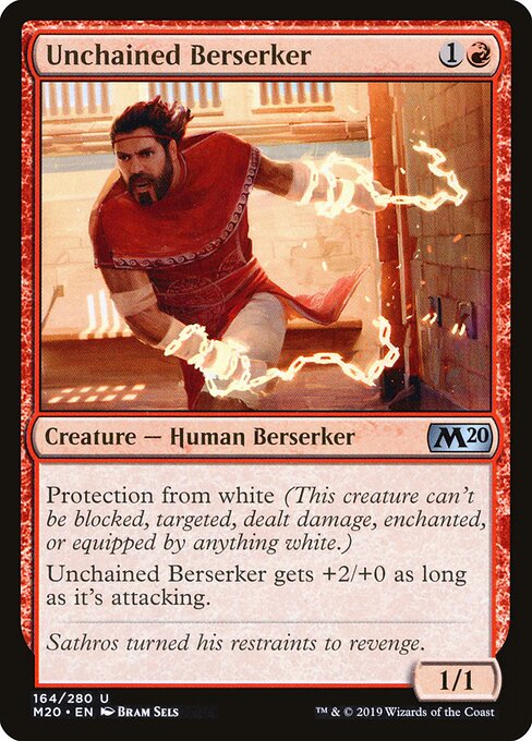 Unchained Berserker — Front
