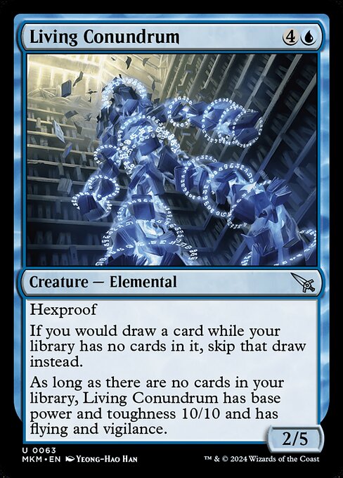 Living Conundrum — Front