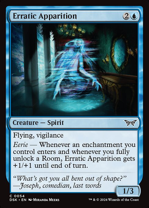 Erratic Apparition — Front