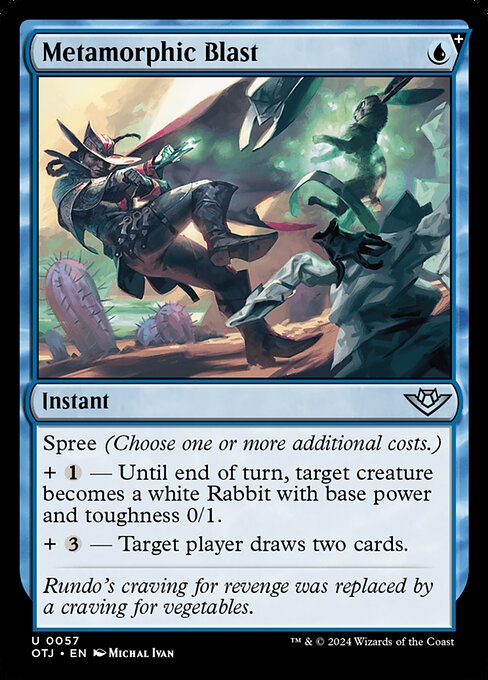 Metamorphic Blast — Front