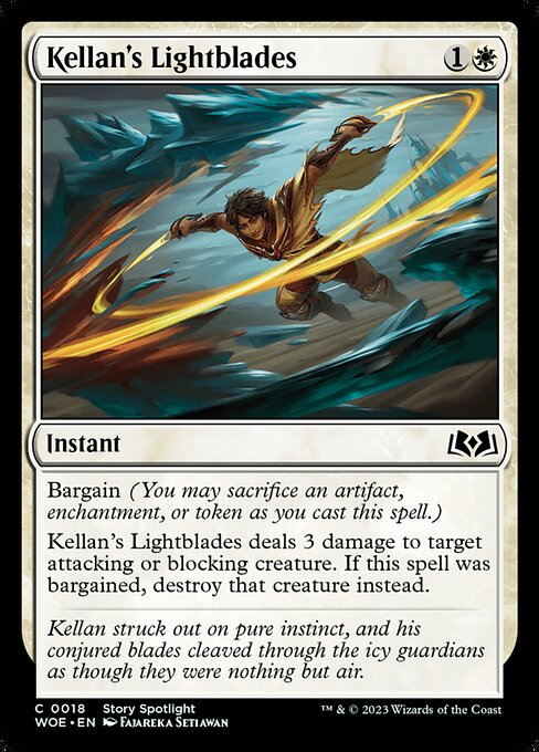Kellan's Lightblades — Front