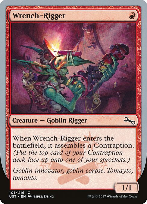 Wrench-Rigger — Front