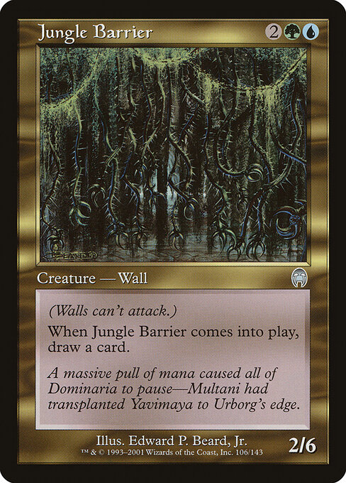 Jungle Barrier — Front