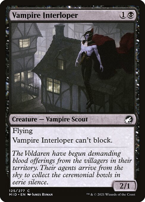 Vampire Interloper — Front