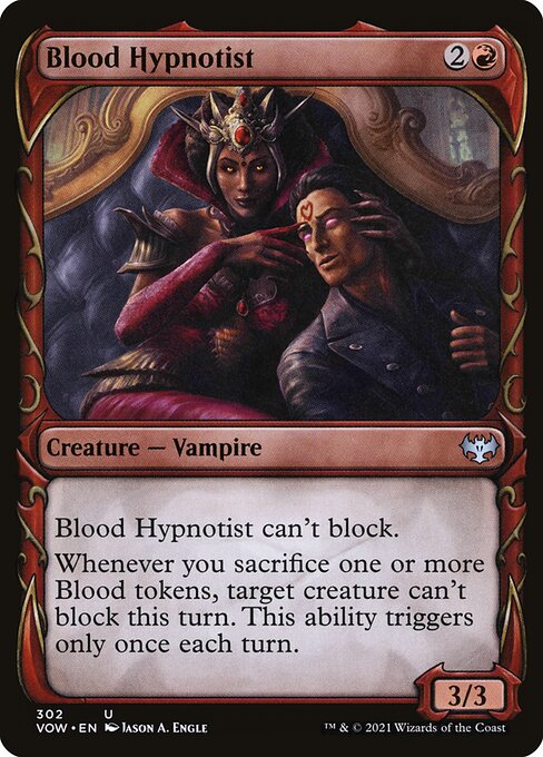Blood Hypnotist (Showcase) — Front