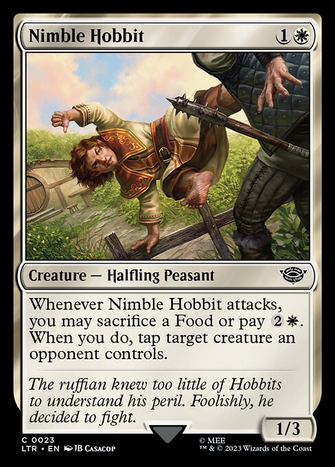 Nimble Hobbit — Front