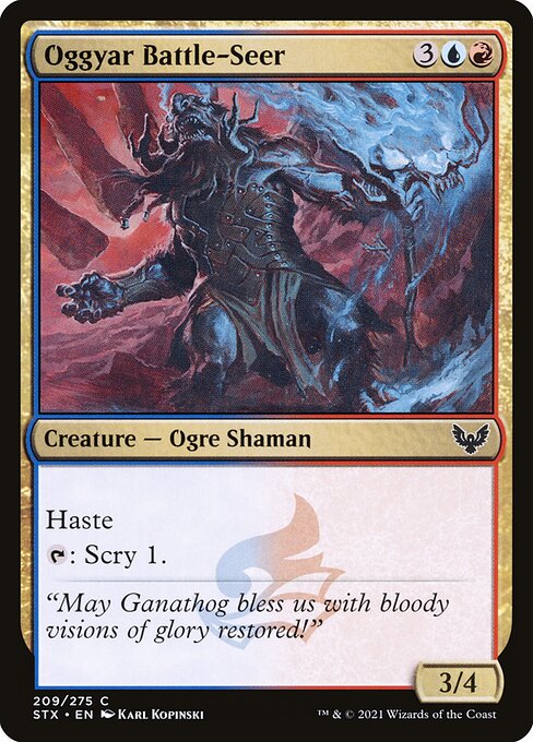 Oggyar Battle-Seer — Front