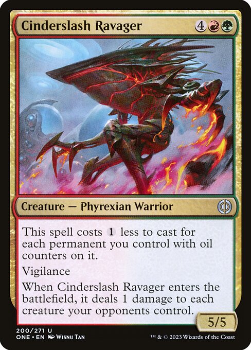 Cinderslash Ravager — Front
