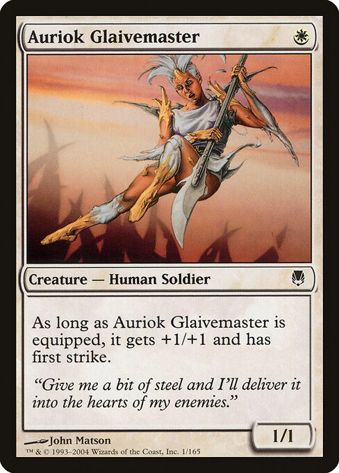 Auriok Glaivemaster — Front