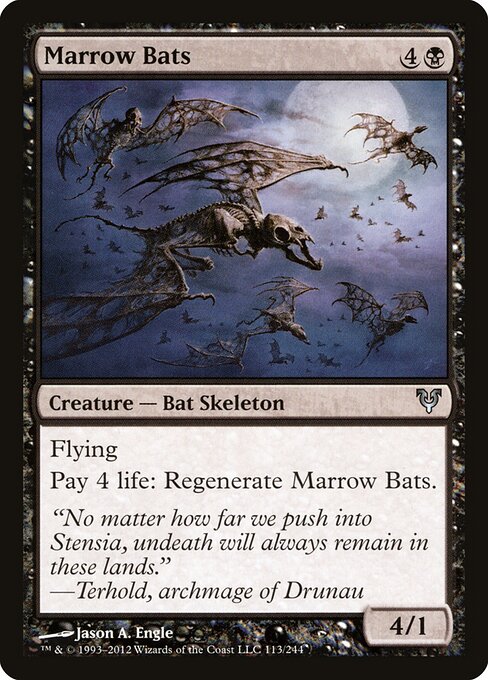 Marrow Bats — Front