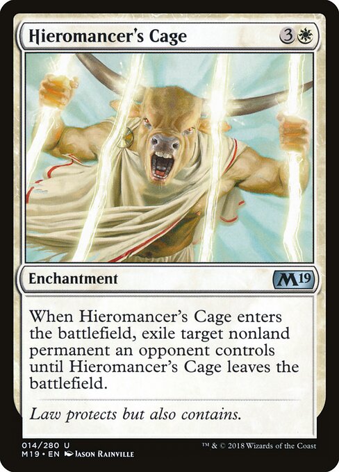 Hieromancer's Cage — Front