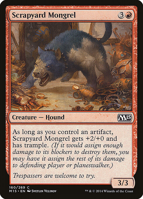 Scrapyard Mongrel — Front