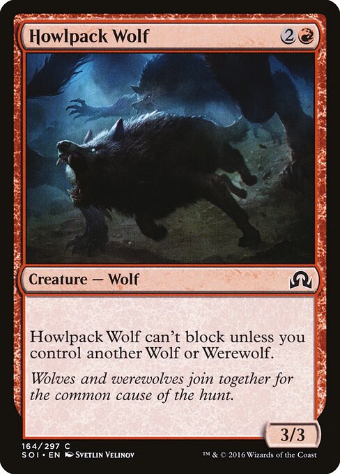 Howlpack Wolf — Front
