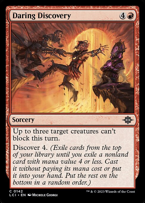 Daring Discovery — Front