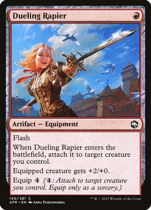 Dueling Rapier — Front