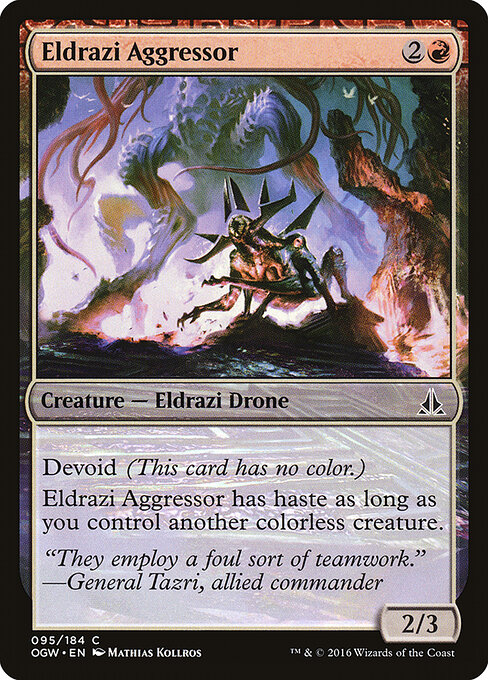Eldrazi Aggressor — Front