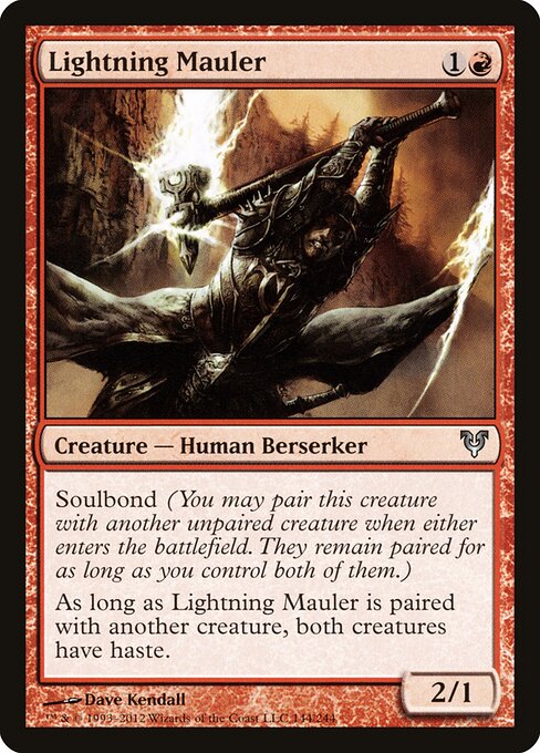 Lightning Mauler — Front