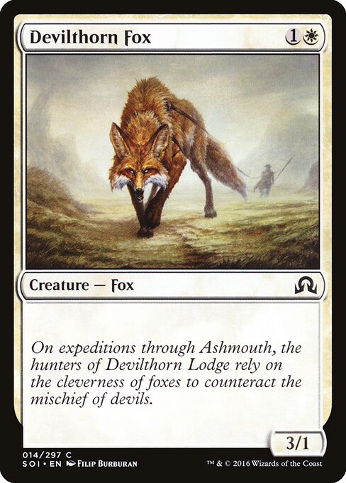 Devilthorn Fox — Front