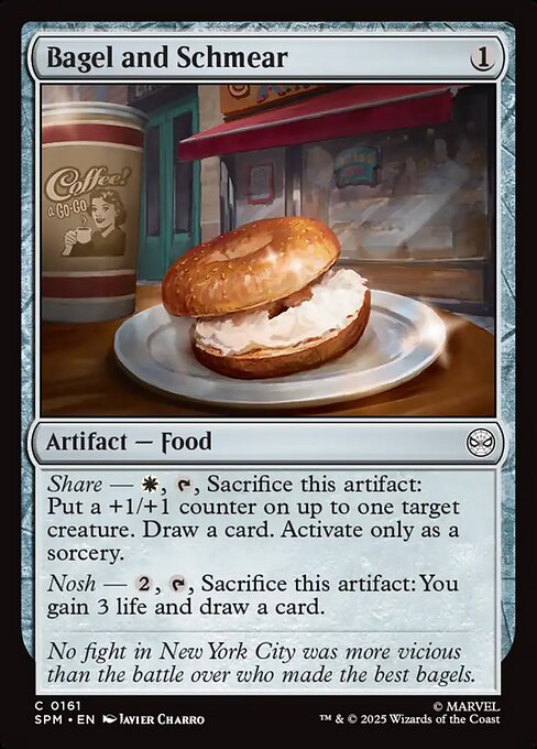 Bagel and Schmear — Front