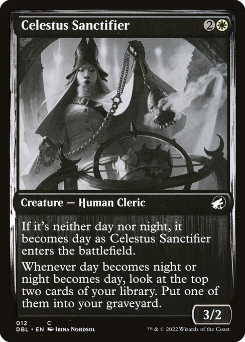 Celestus Sanctifier — Front