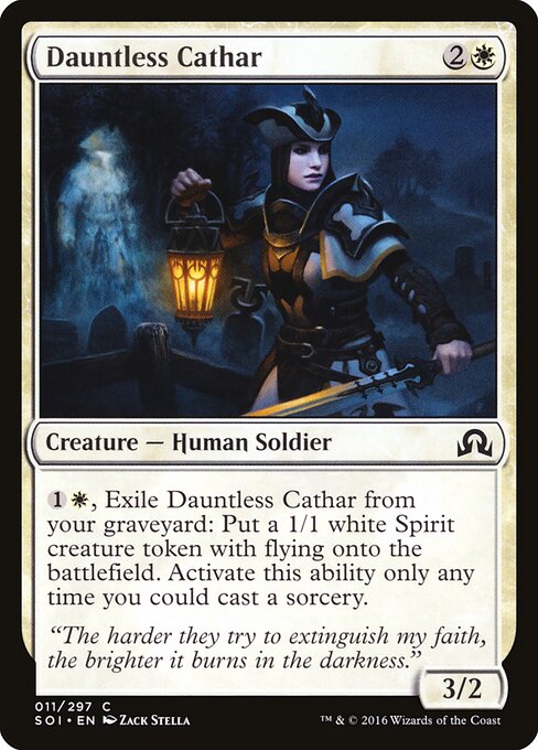 Dauntless Cathar — Front