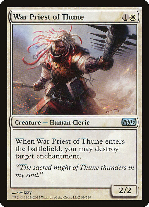 War Priest of Thune — Front