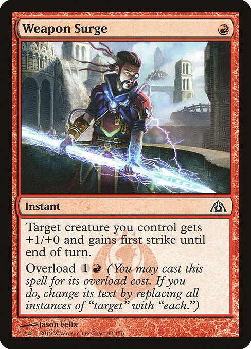 Weapon Surge — Front