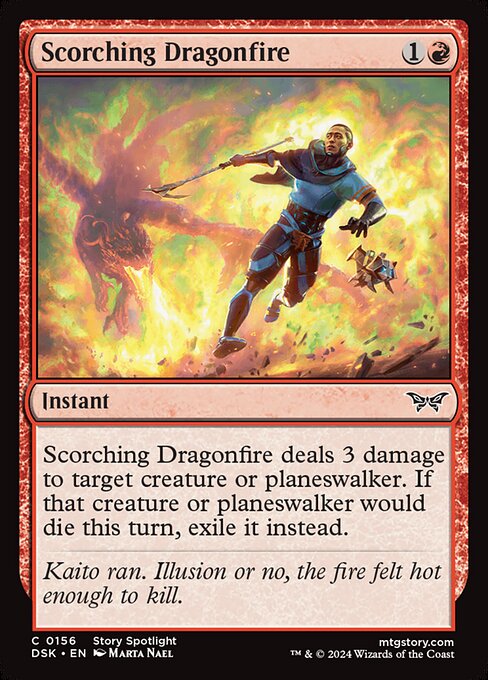 Scorching Dragonfire — Front