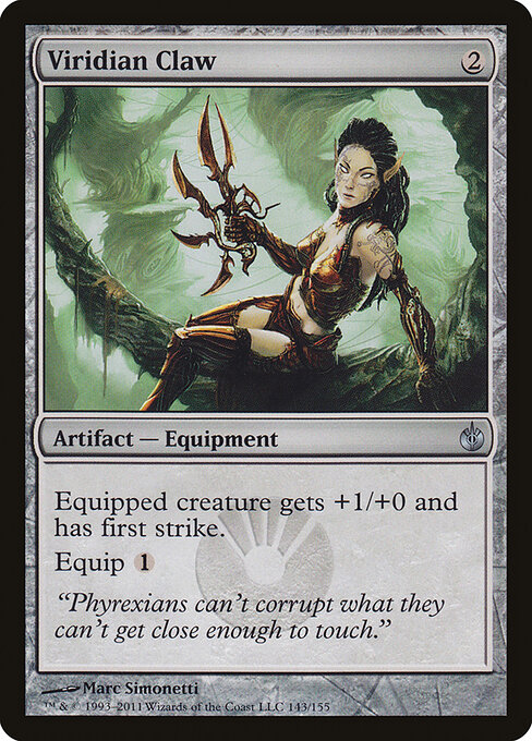 Viridian Claw — Front