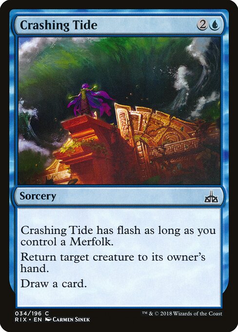Crashing Tide — Front