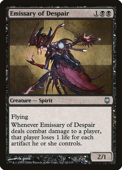 Emissary of Despair — Front