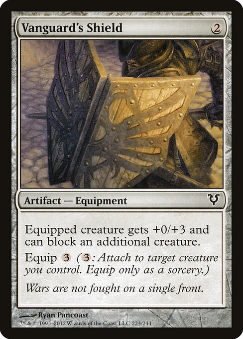 Vanguard's Shield — Front