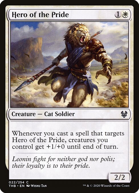 Hero of the Pride — Front