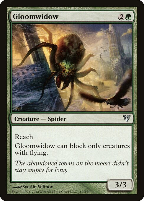 Gloomwidow — Front