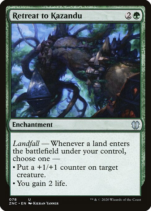 Retreat to Kazandu — Front